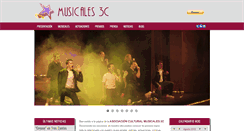 Desktop Screenshot of musicales3c.com